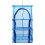 2Pcs Foldable Sky-Blue Clothes Drying Rack Nylon Mesh Hanging Storage 8