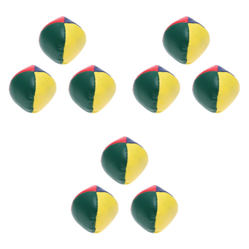 9Pièces Jongleur PU Enfants Résistantes Multicolores 2