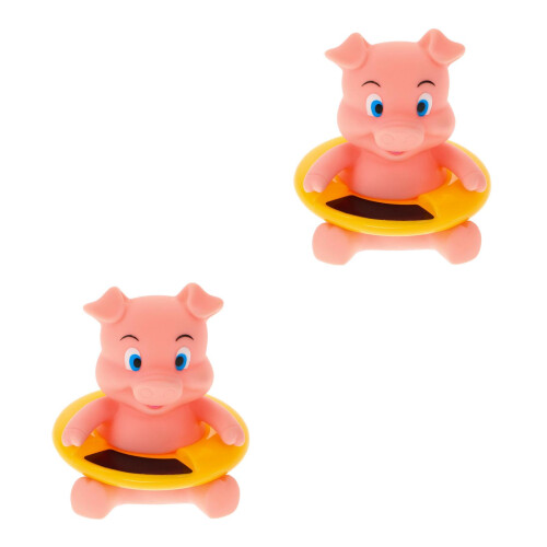 2Pièces Thermomètres Bébé Flottants Jouet Bain Sécurisé 2