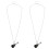 2Pièces Décorative Unique Pendentif Mode 2