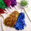 3Pièces Pompons Mains Plastiques Métalliques Pour Événements 3