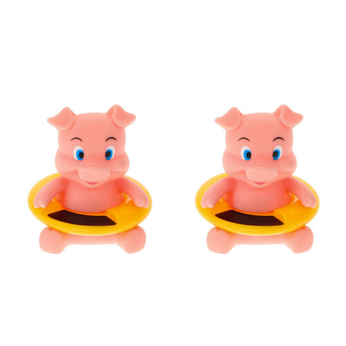 2Pièces Thermomètres Bébé Flottants Jouet Bain Sécurisé 1