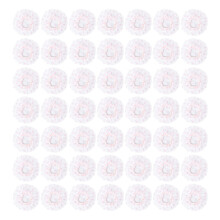300Pcs Universal Non-Woven Microphone Dust Covers Assorted Colors