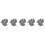 100Pcs Grey Miniature Wall Bricks for Micro Landscape and DIY Modeling 10