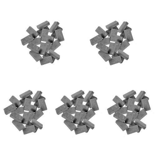 100Pcs Grey Miniature Wall Bricks for Micro Landscape and DIY Modeling 2
