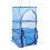 2Pcs Foldable Sky-Blue Clothes Drying Rack Nylon Mesh Hanging Storage 7