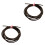 2Pièces Bracelet Résistant Multi Couleurs Pour Artisanat 3