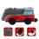 2Pièces Jouet Train Alliage Rouge Durable Pour Enfants 8