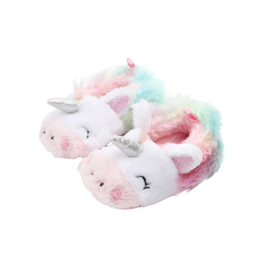 3Pièces Chaussures Hiver Bébé Coton Motif Coloré