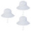 3Pièces Chapeau Anti- Ajustable 6