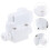 2pcs Switch Metal Regulator White High Pressure 8