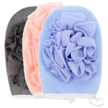 9 Pcs Bath Gloves Rub Mud Flat