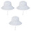 3Pièces Chapeau Anti- Ajustable 3