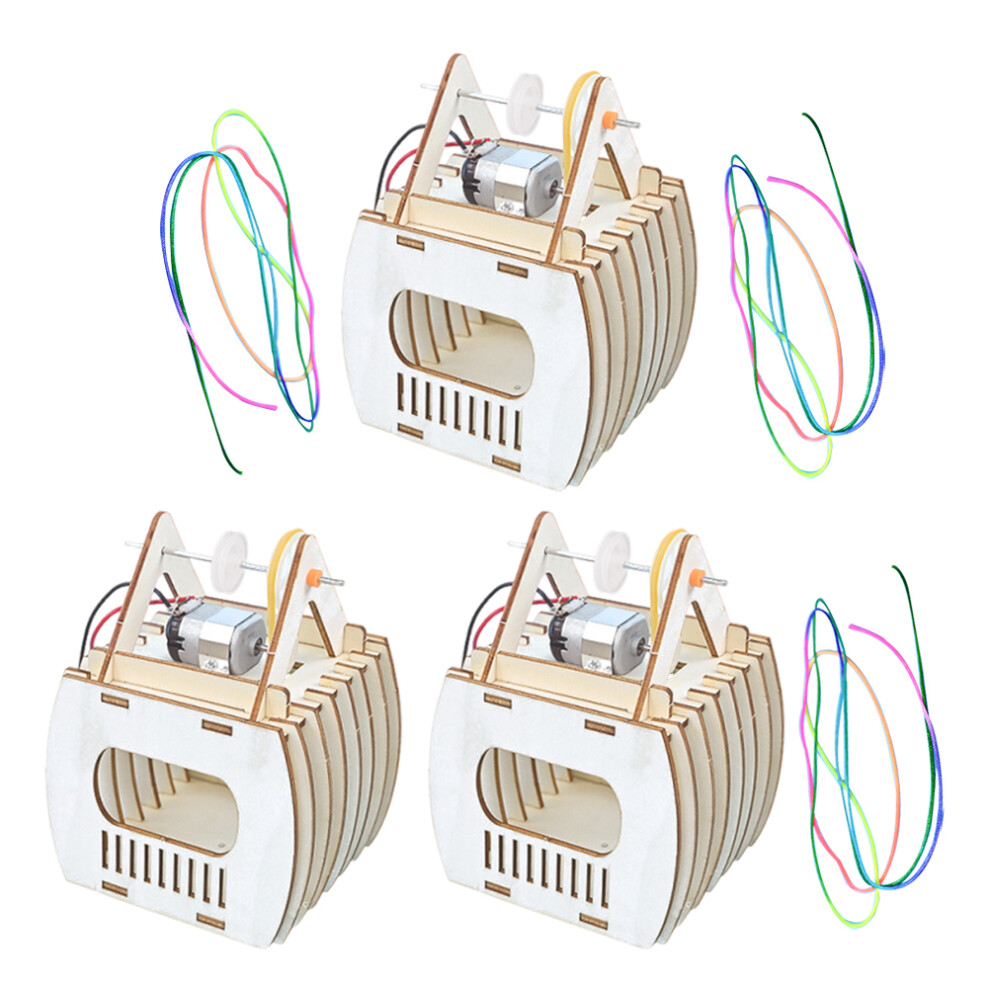Photos - Educational Toy 6 Sets Sightseeing Cable Car Puzzle: Diy Wood Assembly Toy For Kids