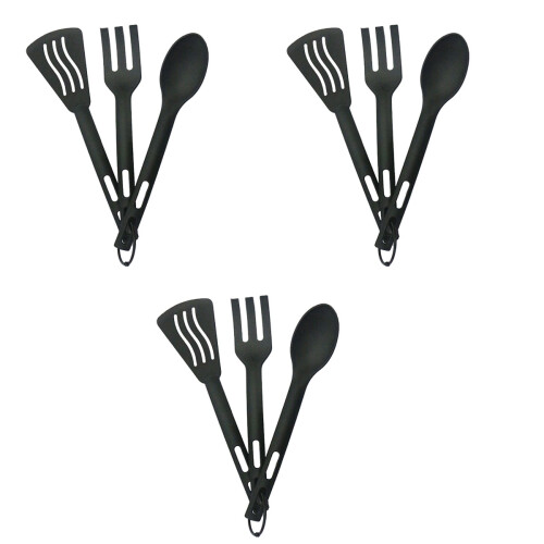 9Ensembles Ensemble Couverts Légers Pour Voyage Usage 2