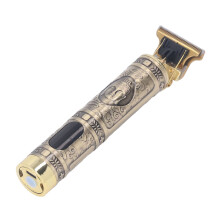 Professional Beard Trimmer for Men with LCD Display, Washable T Blade, USB Fast Charging, Buddha Head