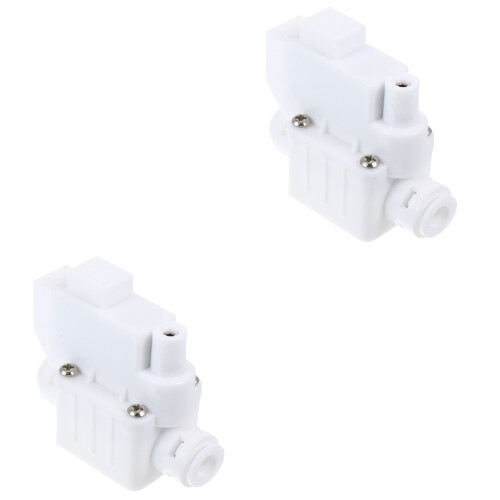 2pcs Switch Metal Regulator White High Pressure 2