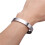 3Pcs Durable Titanium Steel Silver Bracelet for Son Personalized Gift 9