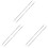 3 Pack Closet Rods For Hanging Clothes Adjustable Pole Clothesline 5