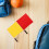 10Pcs Handheld Warning Flags Lightweight Referee Flags for Games 5