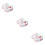 3Pièces Chaussures Hiver Bébé Coton Motif Coloré 5