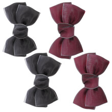 20 Pcs Elegant Bowknot Shoe Charms For Diy Clothing Decor