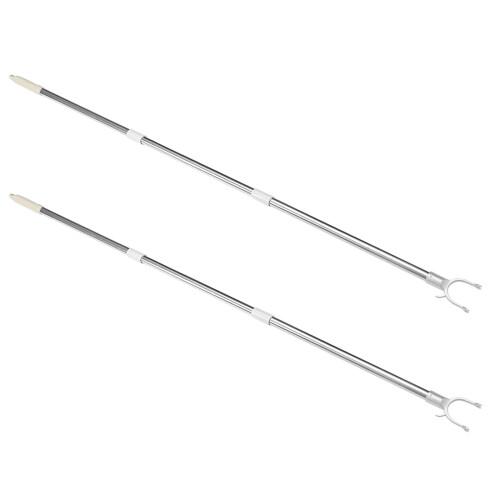 3 Pack Closet Rods For Hanging Clothes Adjustable Pole Clothesline 2