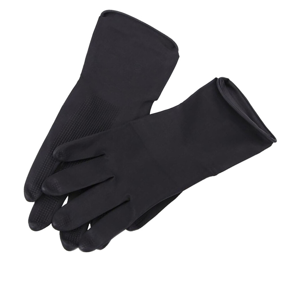 Ohphcall 20 Pairs Non Slip Hair Dye Gloves Latex Hand Protectors For Women Men