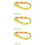 3 Pieces Lights Decorations Bulletin Board Kindergarten 6