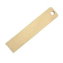 6St Metalen Plaques Khaki, Fijn Afgewerkt Voor Sleutel- En Naamlabels