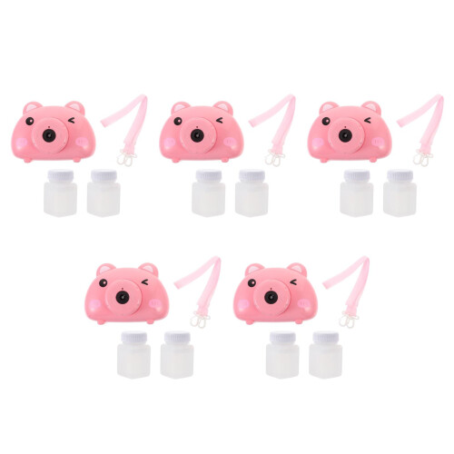 5Pcs Bubble Blower Machine Kid Toy 1