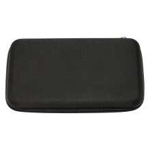 4St Draagbare Zwarte Microfoon Opbergcase Met Rits & Schokbescherming