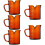 5Pcs Beverage Cups Coffee Milk Measuring Cups Home Use 8