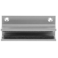 3Pcs Shower Door Bottom Guide And Bumper For Fixed Sliding Doors