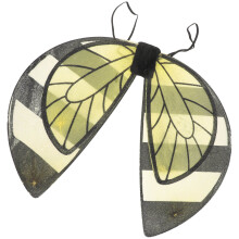 2Pcs Honeybee Wing Costume Kids Girl Hair Hoop Yellow Black