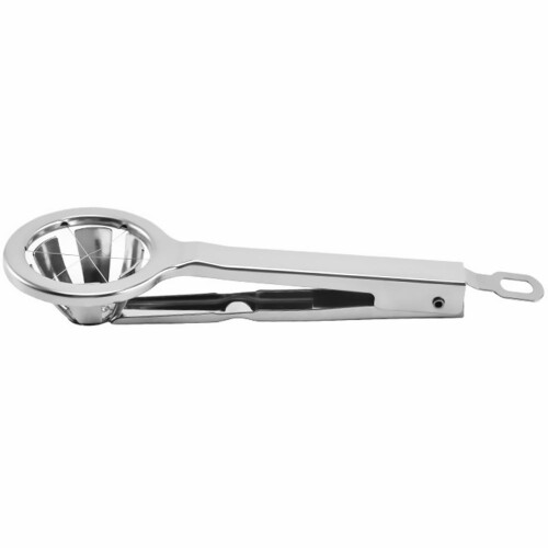 2Pcs Silver Stainless Steel Egg Convenient Kitchen Utensil