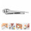 2Pcs Silver Stainless Steel Egg Convenient Kitchen Utensil 6