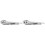 2Pcs Silver Stainless Steel Egg Convenient Kitchen Utensil 2