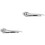 2Pcs Silver Stainless Steel Egg Convenient Kitchen Utensil 3