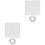 2Pcs White Window Mesh Repair Patch Easy DIY Adhesive Screen for Home 3
