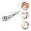 2Pcs Silver Stainless Steel Egg Convenient Kitchen Utensil 8