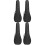 4Pcs Reliable Black Oxford Ukulele Carrying Bag with Adjustable Handle 7