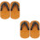 2Paren Paar Multikleur Mini Klompen Voor Mini Huis En 6