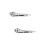 2Pcs Silver Stainless Steel Egg Convenient Kitchen Utensil 5