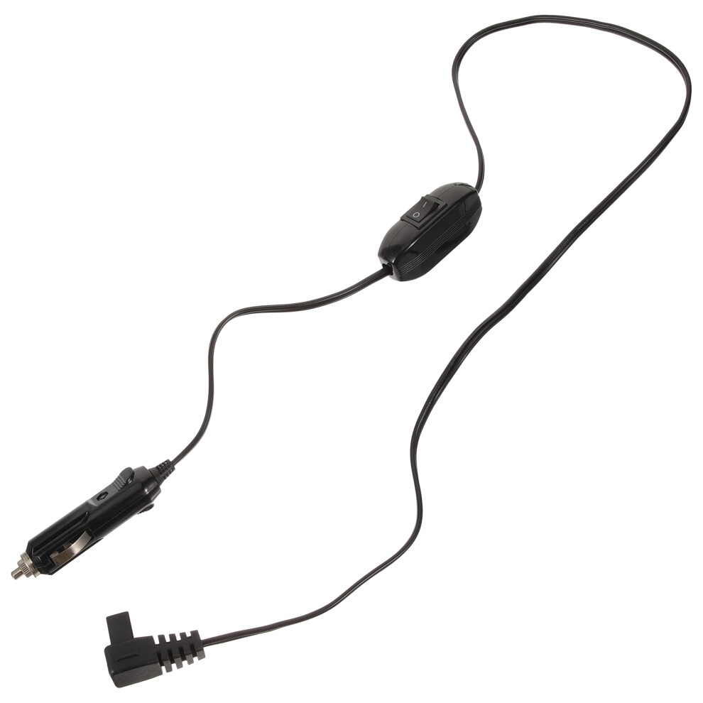 3Pcs Stable Car Fridge Adapter Cord Pvc Copper For Mini Fridge Black 3623375876482