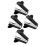 8Pcs Mini Stapler Remover Black Plastic Aluminum Office Staple Puller 1
