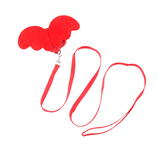 2Pcs Red Breathable Dog Leash for Training and Easy Control Pets