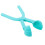 2Pcs Sky-Blue Outdoor Winter Clamp Kids Making Tool 9