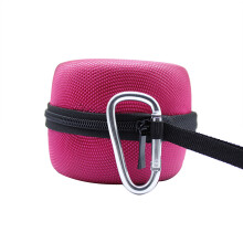 2Pcs Rosy Mini Storage Bag for Speakers with Anti-Scratch Mesh Layer