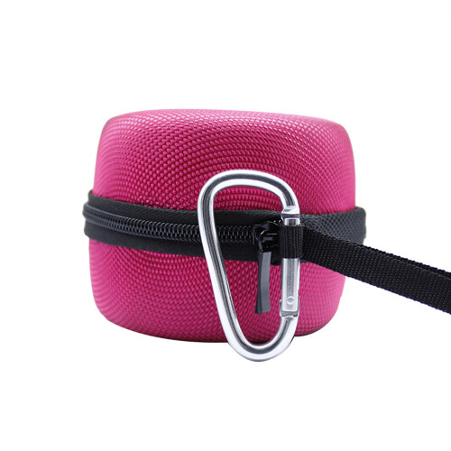 2Pcs Rosy Mini Storage Bag for Speakers with Anti-Scratch Mesh Layer
